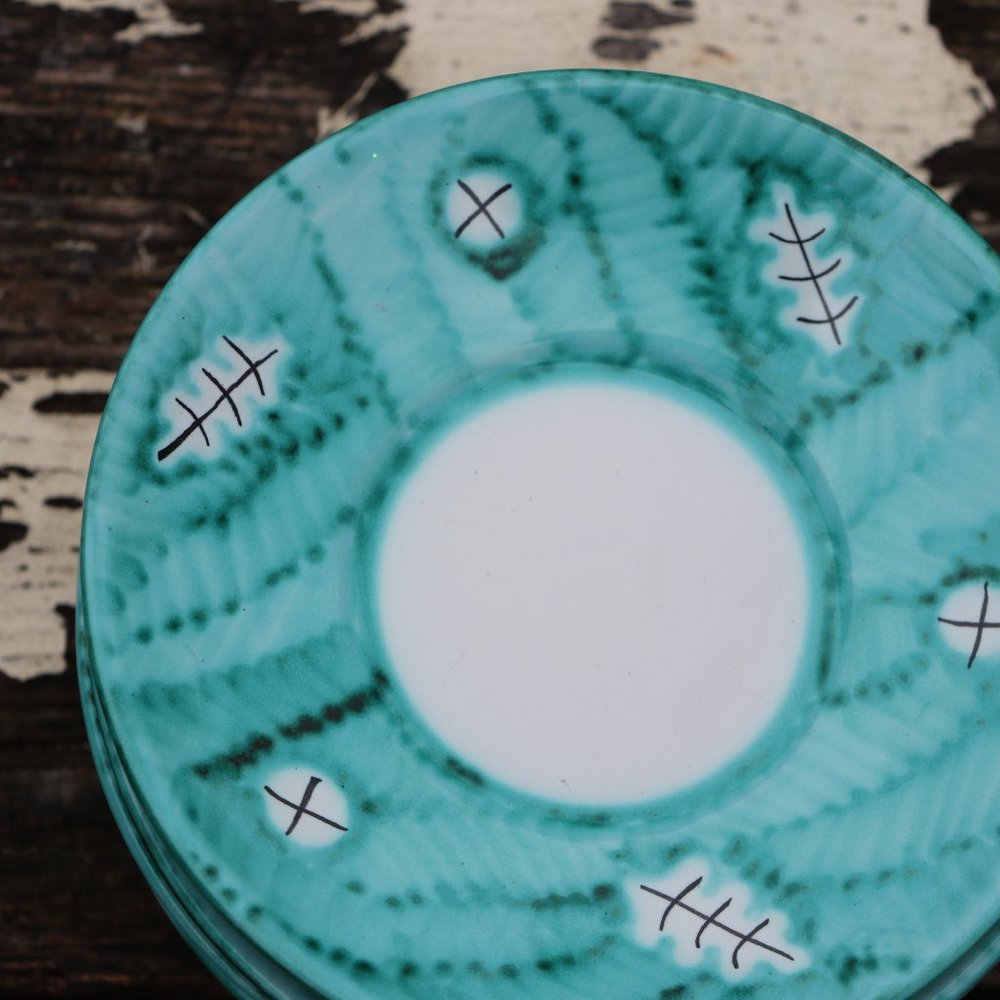 Vintage Italia Bitossi Hand Painted Tea Set - Picture 4 of 8